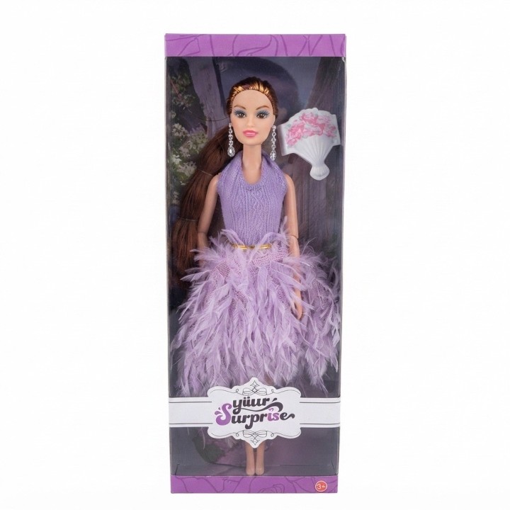 Muñeca Your Surprise Cabello Largo Vestido Texturizado