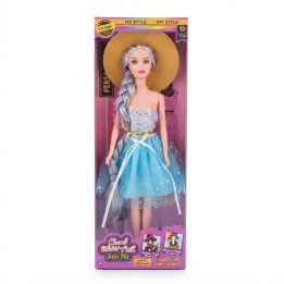 Muñeca Charm Doll Con Sombrero Y Trenza Larga