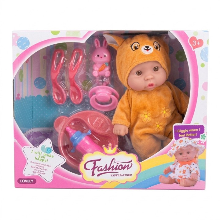 Muñeco Bebé Lovely Sonidos Disfraz Y Accesorios