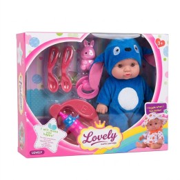 Muñeco Bebé Lovely Sonidos Disfraz Y Accesorios