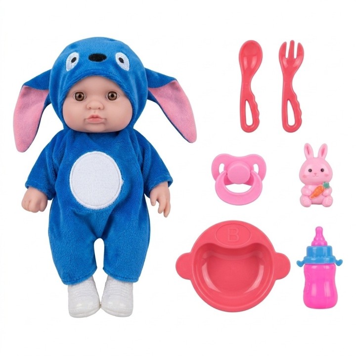 Muñeco Bebé Lovely Sonidos Disfraz Y Accesorios