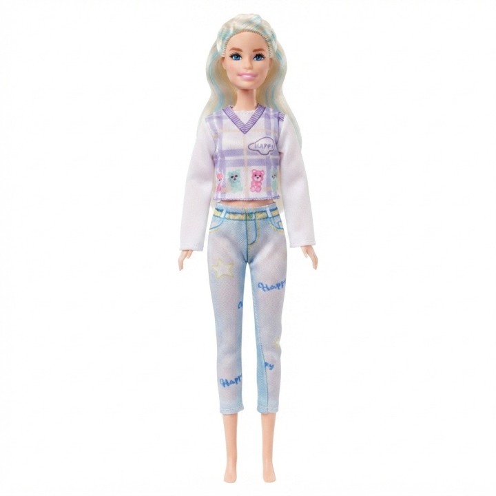 Set Muñeca Fashion Con Mascotas Y Parque De Juegos