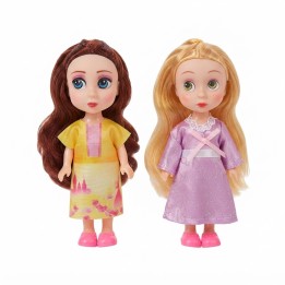 Set X2 Mini Muñecas Princesas Coleccionables