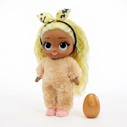 Muñeca Shining Baby Con Traje De Peluche Y Huevo Sorpresa