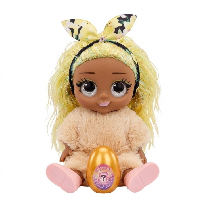 Muñeca Shining Baby Con Traje De Peluche Y Huevo Sorpresa