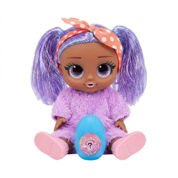 Muñeca Shining Baby Con Traje De Peluche Y Huevo Sorpresa