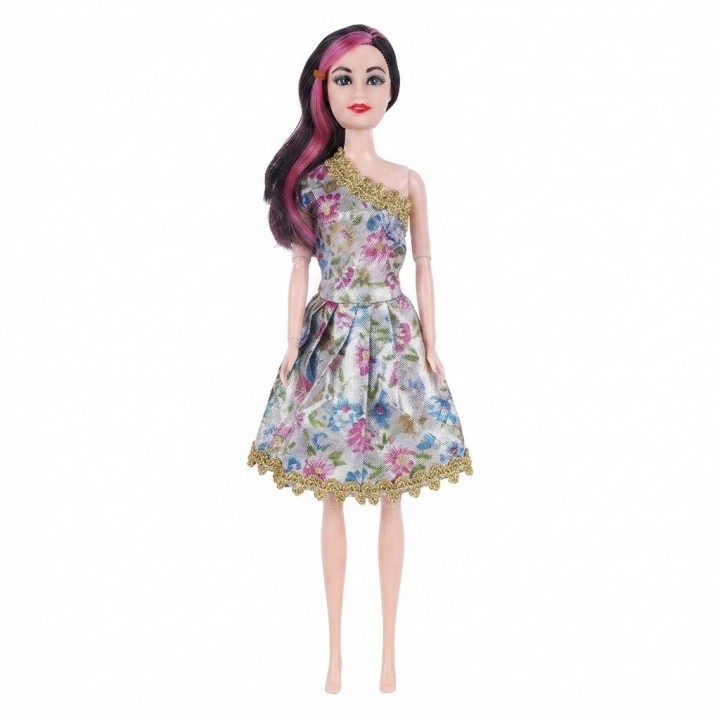 Set Muñeca Fashion Con Maleta Y Accesorios