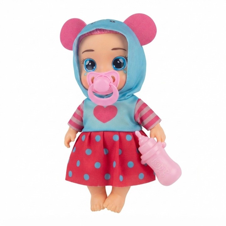 Hermosa Muñeca Bebé Disfraz Animalitos Con Biberón