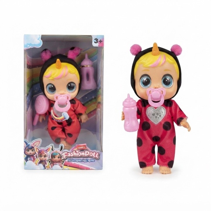 Muñeca Bebé Fashion Doll Pijama Animales Accesorios