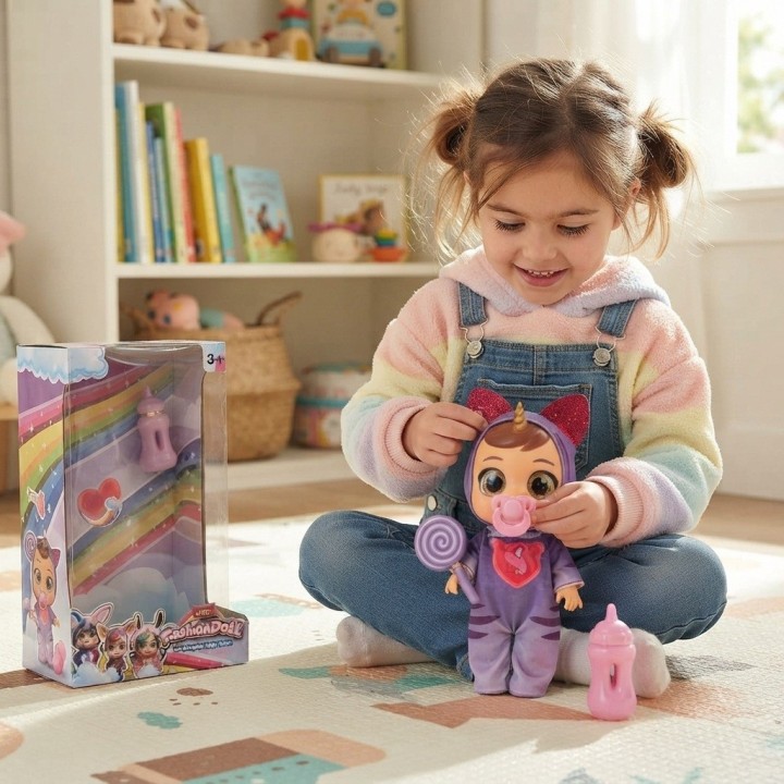 Muñeca Bebé Fashion Doll Pijama Animales Accesorios