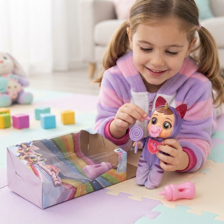 Muñeca Bebé Fashion Doll Pijama Animales Accesorios