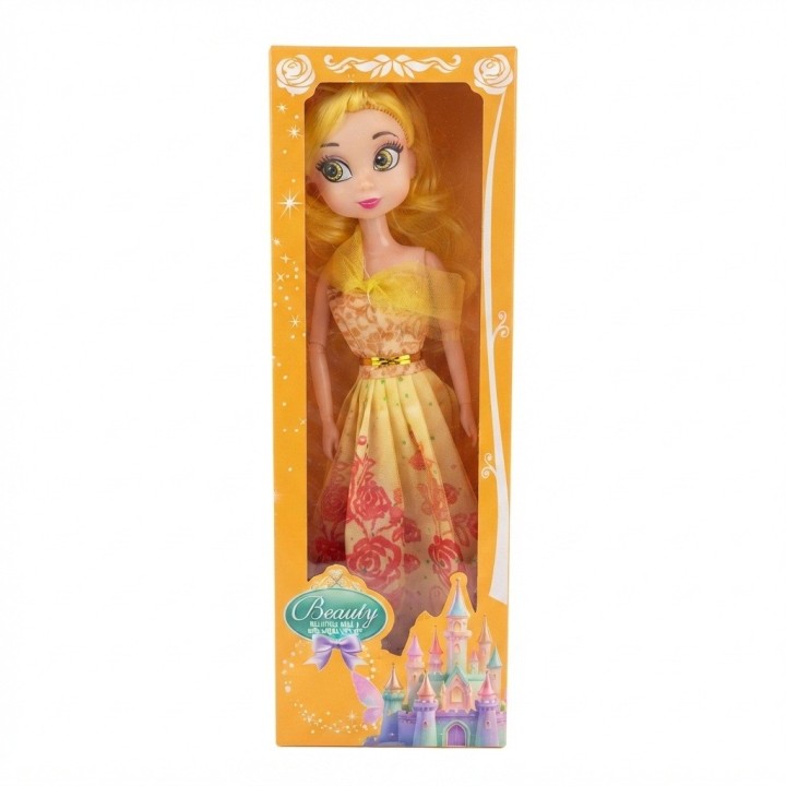 Muñeca Princesa Beauty Coleccionable Vestido Largo