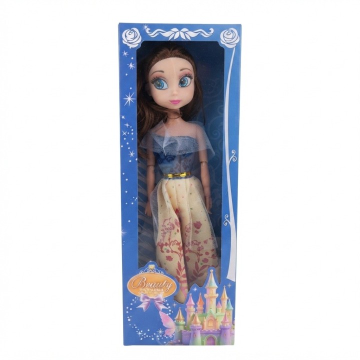 Muñeca Princesa Beauty Coleccionable Vestido Largo
