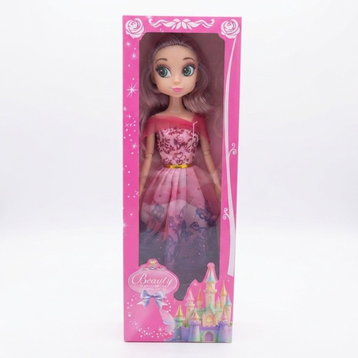 Muñeca Princesa Beauty Coleccionable Vestido Largo