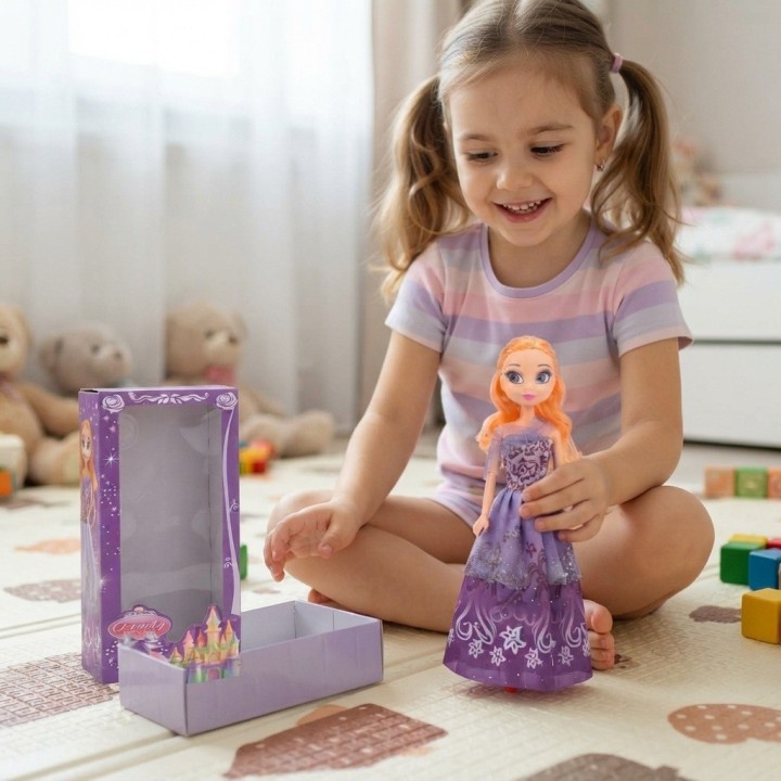 Muñeca Princesa Beauty Coleccionable Vestido Largo