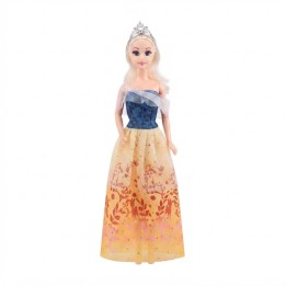 Muñeca Princesa Beauty Con Vestido De Gala Y Corona