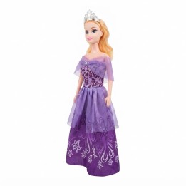 Muñeca Princesa Beauty Con Vestido De Gala Y Corona