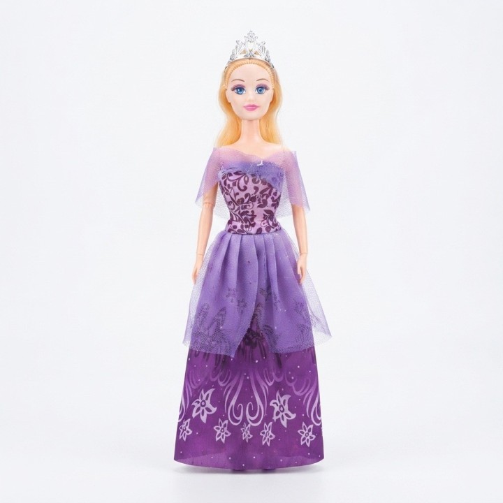 Muñeca Princesa Beauty Con Vestido De Gala Y Corona