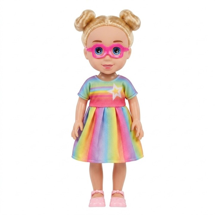 Set Muñeca Con Perrito Mascota Y Accesorios De Juego
