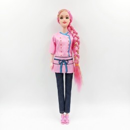 Muñeca Chef Cooking Girl Accesorios De Cocina Y Ollas