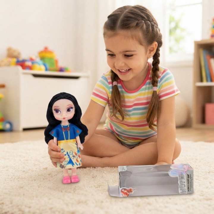 Mini Muñeca Princesa Colección Happy Every Day Niñas