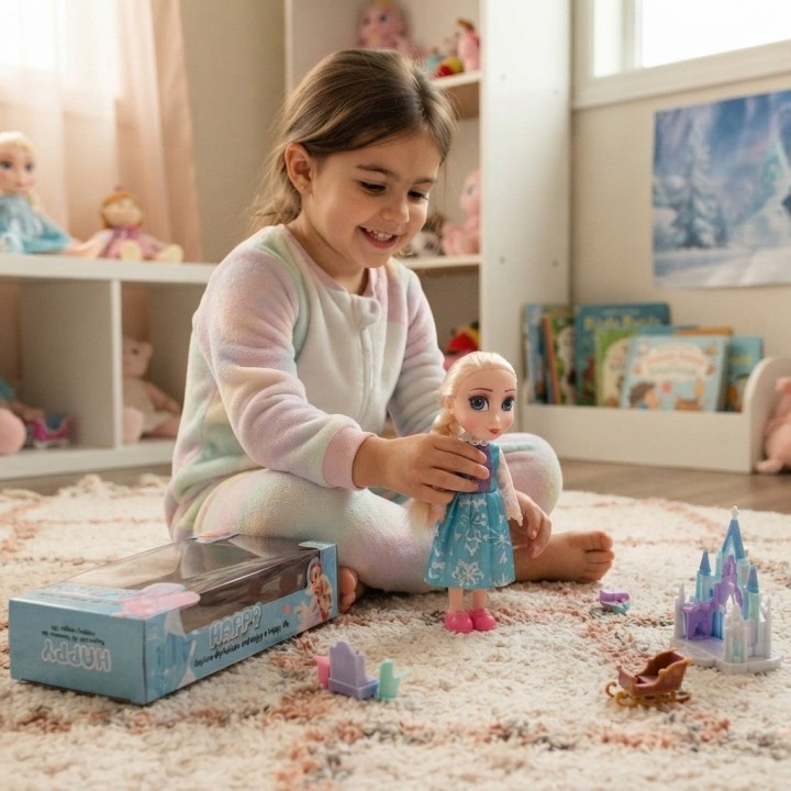 Mini Muñeca Princesa Colección Happy Every Day Niñas