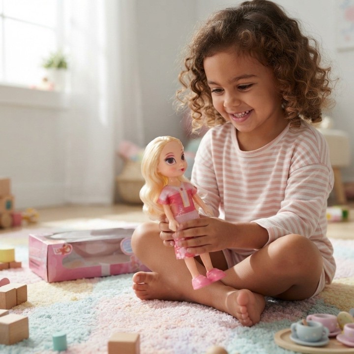 Mini Muñeca Princesa Colección Happy Every Day Niñas