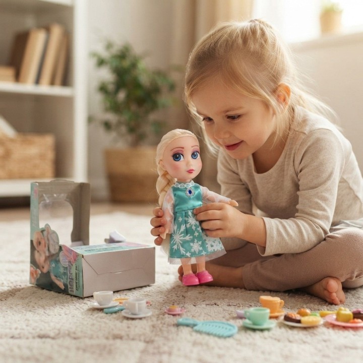 Mini Muñeca Princesa Colección Happy Every Day Niñas