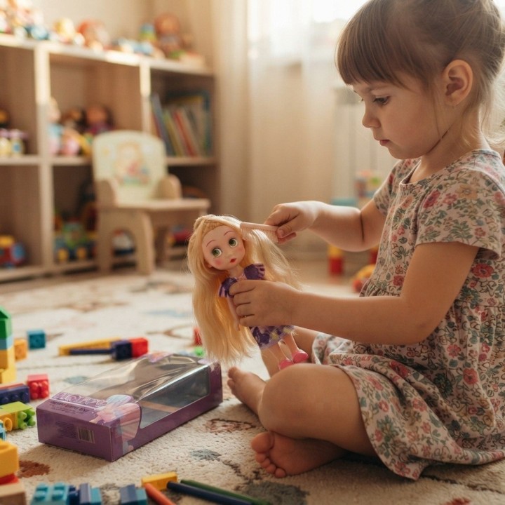 Mini Muñeca Princesa Colección Happy Every Day Niñas