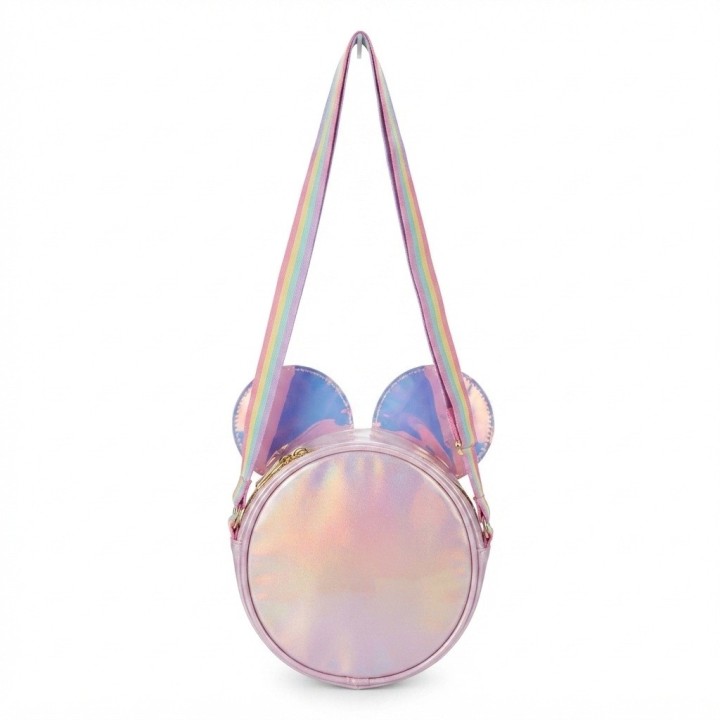 Bolso Cartera Niña Orejas Ratón Tornasol Lentejuelas