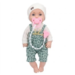 Muñeca Bebé Interactiva Con Sonidos Biberón Y Pañal