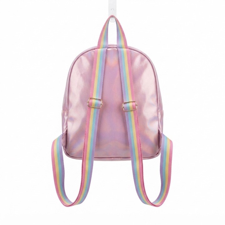 Morral Para Niña Brillante Orejas Conejo Y Mariposas