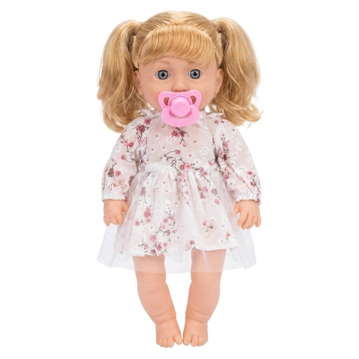 Muñeca Bebé Interactiva Con Sonidos Bacinilla Y Accesorios