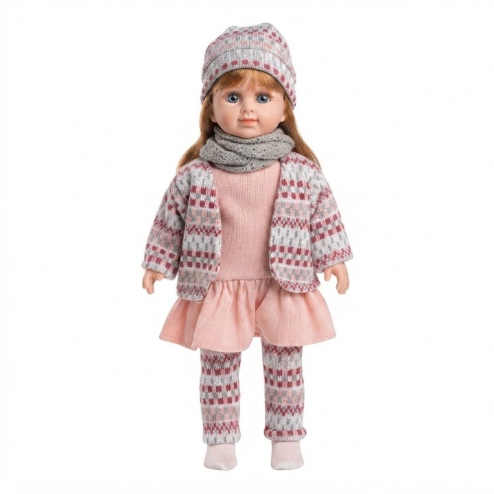 Muñeca De Moda Con Accesorios De Belleza Y Bolso Para Niñas