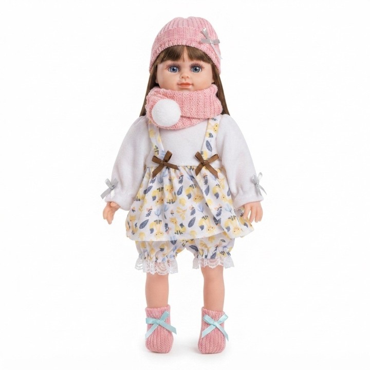 Muñeca Elegante Con Accesorios De Belleza Y Bolso Para Niñas