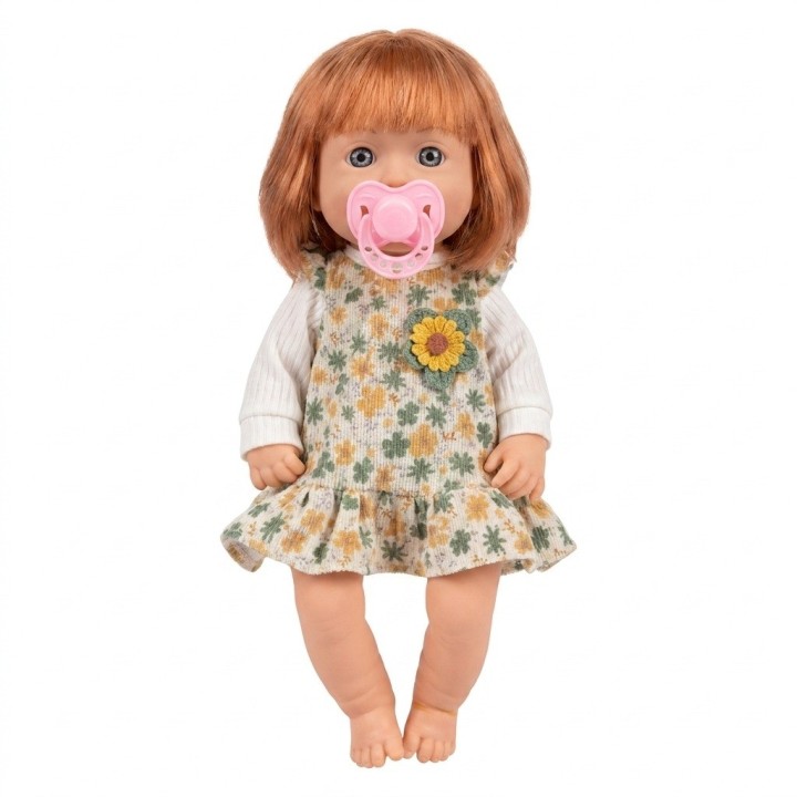 Muñeca Interactiva Bebé Con Sonidos Secador Y Accesorios