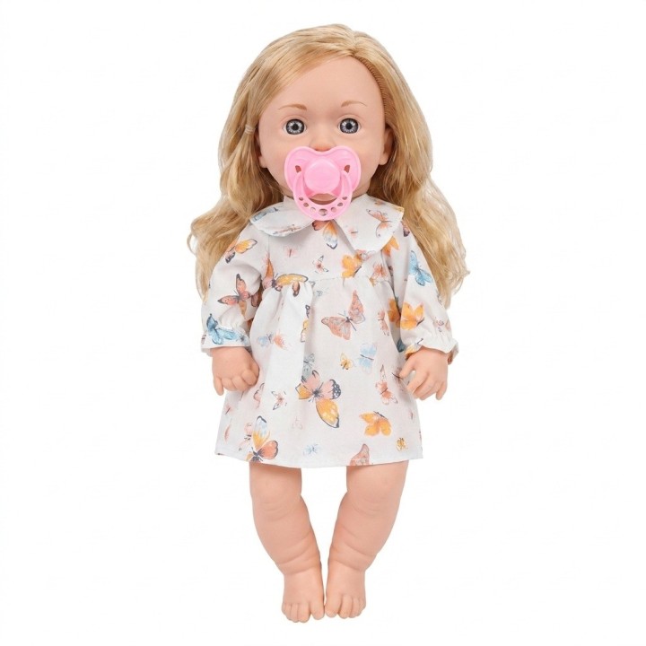 Muñeca Interactiva Bebé Con Sonidos Secador Y Accesorios