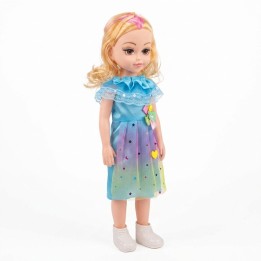 Muñeca Princesa Para Niña Con Hermoso Vestido
