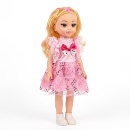 Muñeca Princesa Para Niña Con Hermoso Vestido