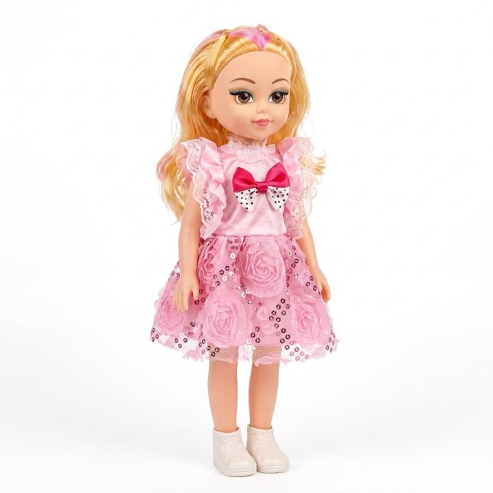 Muñeca Princesa Para Niña Con Hermoso Vestido