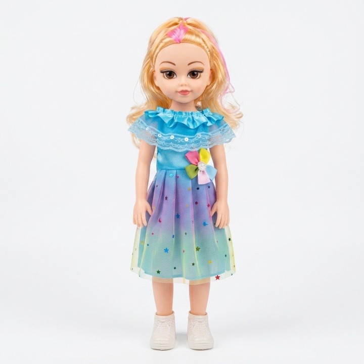 Muñeca Princesa Para Niña Con Hermoso Vestido