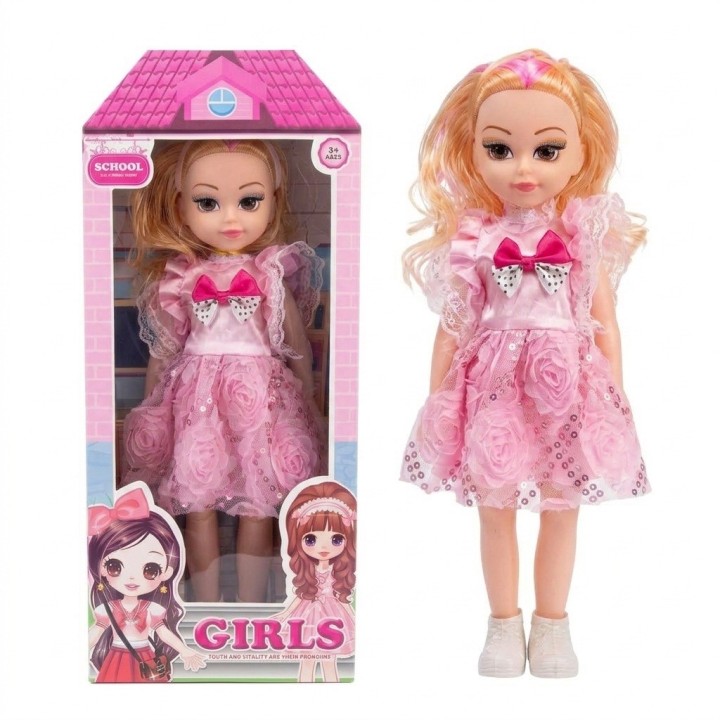 Muñeca Princesa Para Niña Con Hermoso Vestido