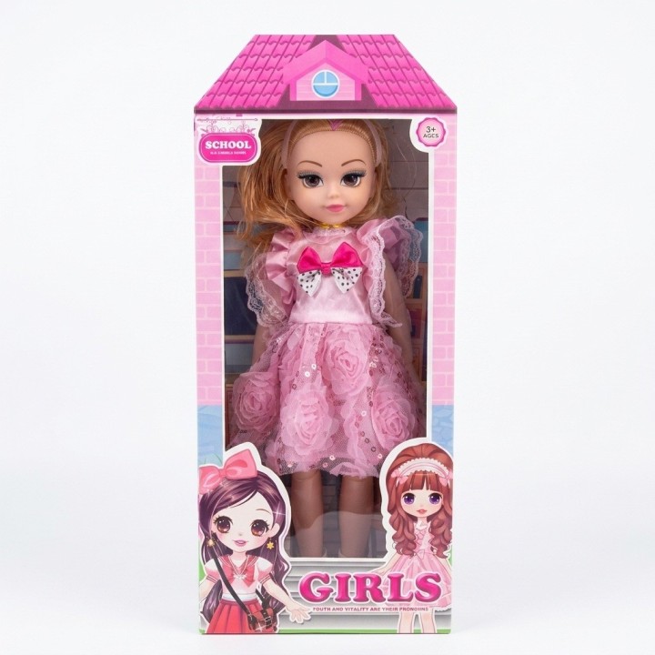 Muñeca Princesa Para Niña Con Hermoso Vestido