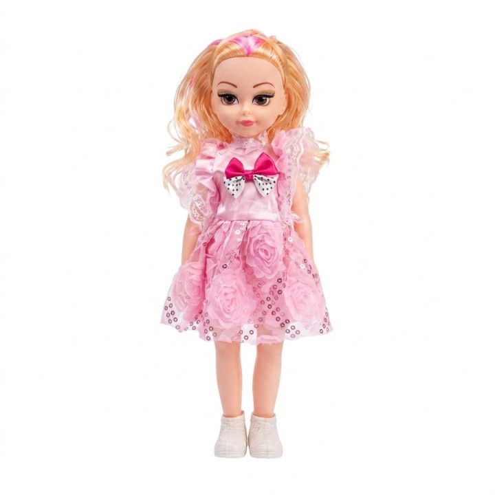 Muñeca Princesa Para Niña Con Hermoso Vestido