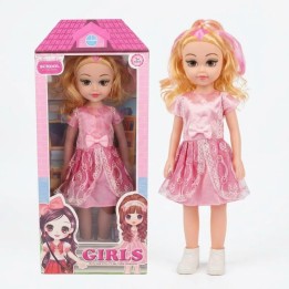 Muñeca Princesa Para Niña Con Hermoso Vestido