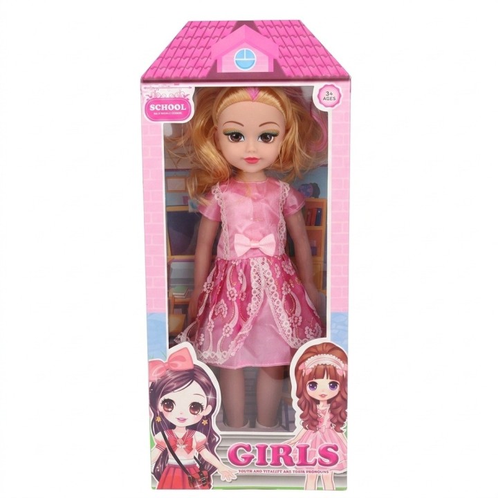 Muñeca Princesa Para Niña Con Hermoso Vestido