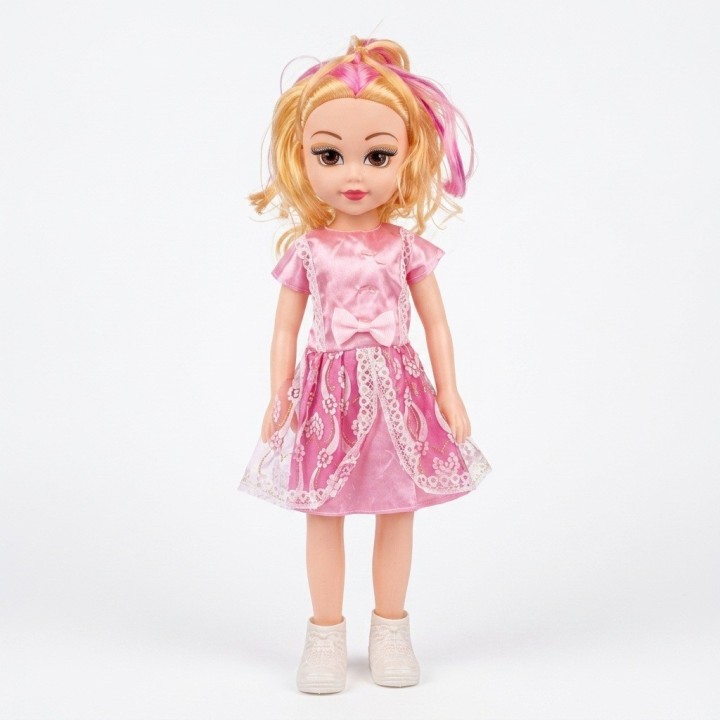 Muñeca Princesa Para Niña Con Hermoso Vestido