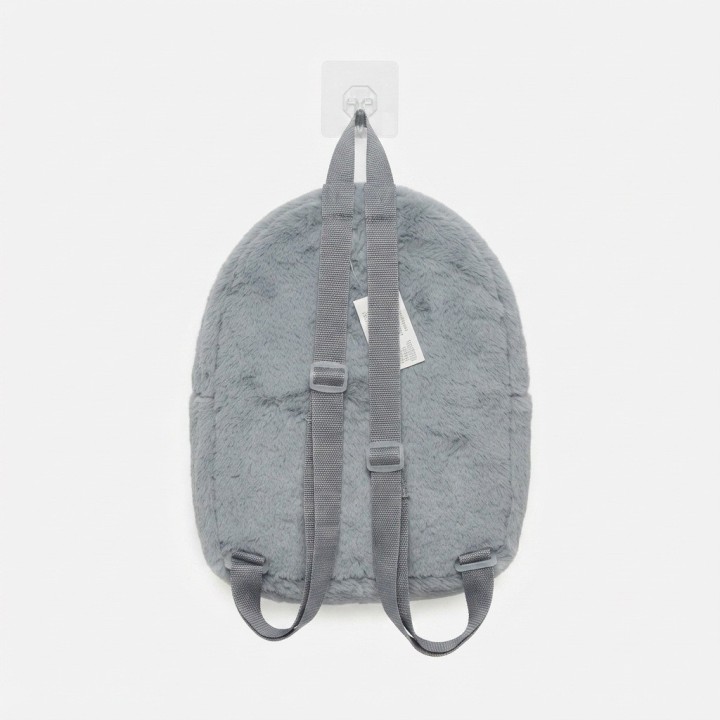 Mochila Infantil Peluche Gato Con Lazo Y Encaje