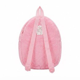 Mochila Infantil Peluche Gato Con Lazo Y Encaje