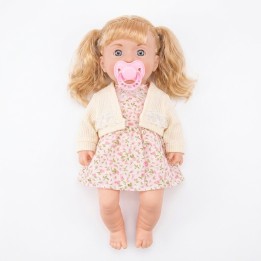 Muñeca Bebé Interactiva Con Sonidos Y Accesorios Niñas